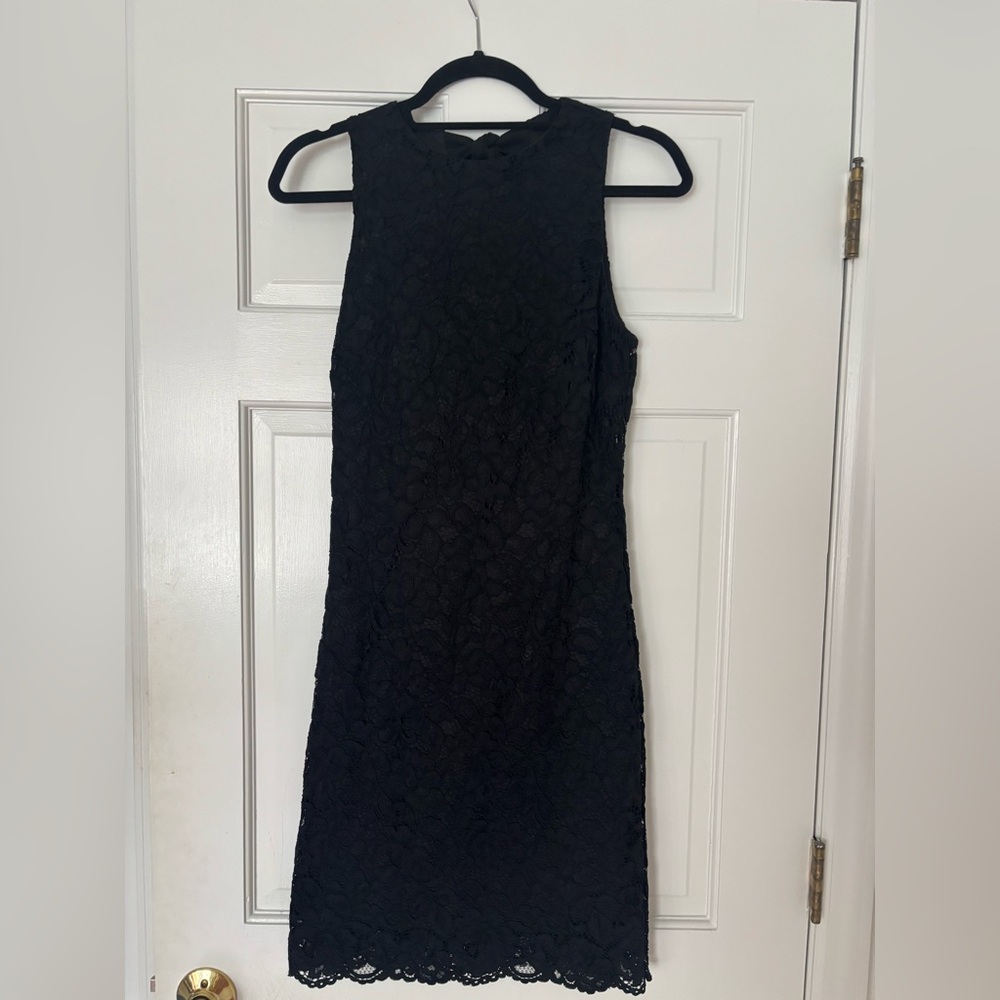 Sam Edelman Black Lace Mini Dress
